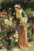 John Frederick Lewis In  the Bey-s Garden china oil painting reproduction